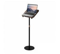 Adjustable Floor-Standing Book Stand with Page Clips, Portable Music Sheet Holder for Reading, Tablet, Home Office School Church