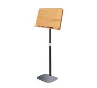 Adjustable Floor-Standing Reading Book Stand, Foldable Tablet and Phone Holder with Elastic Page Clips, Suitable for Speeches, Lectures, Church, and(Color 2)