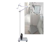 Adjustable Floor-Standing Reading Bookshelf with Storage Basket; Portable Mobile Workstation with Elastic Page Clips; Suitable for Cookbooks and Sheet Music