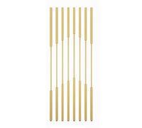 Adjustable Floor to Ceiling Room Divider No Drill Required Flexible for Living Room Office Studio Balcony 2ft to 8ft Tall Elegant Gold Finish (100cm 39.3")