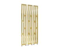 Adjustable Floor to Ceiling Room Divider Post Customizable Metal Column for Living Room Bathroom Office Balcony 300kg Load Bearing Gold Finish 180cm Height