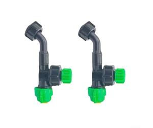 Adjustable Flow Agricultural Spray Nozzle 2 Pieces Anti-Drip Design for Versatile Garden Irrigation and Farm Watering Needs
