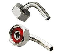 Adjustable Flow Control Chrome Draft Beer Faucet Tap Shank Long Stem Home Brew Beer Keg Faucet Female Elbow Hose Tails G5/8