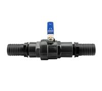 Adjustable Flow Control Valve for Pond Water Pumps, Filters & Fountains - Compatible with 32mm Corrugated Pipe for Efficient Water Flow Management (19mm)