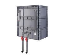 Adjustable Flow Pond Filter Box - High Turnover Filter Kit with Durable Construction for Clear Water and Healthy Aquatic Life