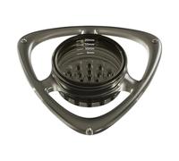 Adjustable Flows Pours Over Coffee Dripper Filter with Dispersion Holes and Construction for Baristas Use Pours Over Coffee Drip Assist