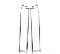 Adjustable Foam Support Mannequin Pants Hanger - Wall Mounted Clothing Display & Photography Prop for Fashion Showroom and Boutique