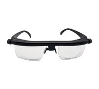 Adjustable Focus Reading & Distance Glasses - Variable Strength from -6D to +3D, Myopia & Presbyopia Correction, Lightweight Adjustable Lens Spectacles for Computer, Reading, Driving & Daily Use