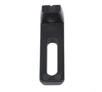 Adjustable Fog Lamp Mount for Handlebar Tube Clamp | Slidable adjustment design, maximizes lighting range, black alloy finish, fitment, easy positioning