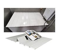 Adjustable Foldable Bathtub Cover, Dustproof PVC Insulation, 0.6 cm Thick, Bathtub Tray for 80 x 138 cm Tubs, Perfect Bath Accessories for Ultimate Relaxation