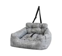 Adjustable Foldable Design - Dog Car Bed | Safety Tether Cushion System | Vehicle Travel Solution | Pet Comfort For Car Seat, Trunk Interior With Secure Attachment