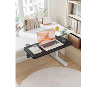 Adjustable Foldable Desk Extender Tray Keyboard Tray with Armrest Support 60x20CM Space Saving Black Accessory for Home & Office Use Comfort & Productivi Bo