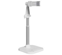 Adjustable Foldable Desk Phone Stand & Tablet Holder - 360° Rotatable, Cooling Base, Space-Saving Design for Home Office & Gaming - Compatible with All Devices