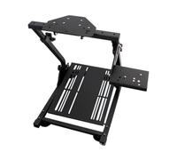 Adjustable Foldable Racing Wheel Stand - Reinforced Design for Ultimate Driving Simulation, Compatible with Most Wheel Sets, Perfect for Gamers and Racing Enthusiasts