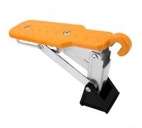 Adjustable Foldable Roof Rack Step Door Step for Cars Trucks Vehicle Aluminum Alloy Stainless Steel Rooftop Access Platform Gear Ladder for Luggage(Orange)