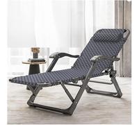 Adjustable Folding Chaise Longue with Cushions & Armrests Portable Recliner Chair for Relaxation & Comfort Ideal for Home & Outdoor Use