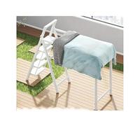 Adjustable Folding Clothes Rail for Drying Bed Mattresses and Blankets - Compact Space-Saving Design