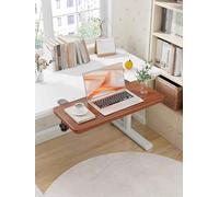 Adjustable Folding Desk Tray Ergonomic Keyboard Extension with Arm Rest Support 50x25cm Office & Home Table Extender Space Saving Workstation Solution