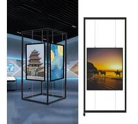 Adjustable Folding Easel Stand for Art & Advertising - Versatile 39.4x78.7in Display Rack for Weddings, Canvas Panels, Posters & Signs (1pc)