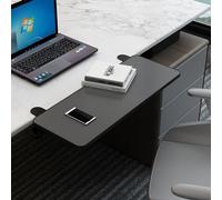 Adjustable Folding Keyboard Tray - Drill-Free Clamp-On Desk for Home Office, Space-Saving Solut, Catible with Most De, Enhances Comfort & Productivi