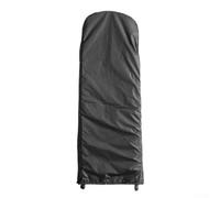 Adjustable Folding Ladder Cover Made From 210d Oxford Cloth For Weather Protection And Easy Cleaning With Drawstring Design Suitable For Outdoor Garage Shed Storage In Black And Silver Colors(Black)