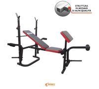 Adjustable Folding Multi-Function Bench Weights Barbell Backrest Max 200KG