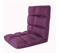 Adjustable Folding Reading Chair - 5-Speed Recline Lightweight & Comfortable Easy to Clean Perfect for Bedroom & Living Room Relaxation