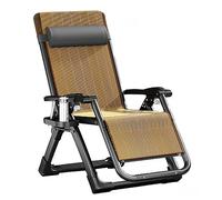 Adjustable Folding Recliner Chair-Adjustable Recliner Folding Chairs Cup Drink Holder Rest Chairs Garden Patio Deck Beach,（K,60X75X80CM）