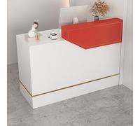 Adjustable Folding Side Table for Home & Office, Mobile Reception Desk with Drawers, Compact Welcome Counter, Versatile Small Desk for Reception Areas