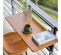 Adjustable Folding Side Table for Patio & Balcony SpaceSaving WallMounted Raing Table Perfect Outdoor Solution for Deck & Balcony Durable & Stylish Design