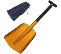 Adjustable Folding Snow Shovel An Essential Item for Your Winter Adventure Kit This Season (Gold)