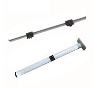 Adjustable Folding Table Leg for RV, Durable Aluminum Alloy, Detachable Design, Perfect for Exterior Use, 140x100x1050mm Size