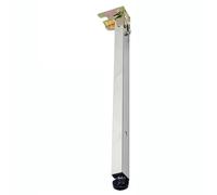 Adjustable Folding Table Legs - Teles Stainless Steel Feet, 30-150 cm Height for Dining Tables & Standing De - Easy Push-Pull Lift Design - & Versatile Use