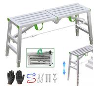 Adjustable Folding Work Platform - 120X30Cm, 200Kg Capacity