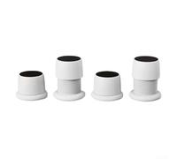 Adjustable Foot For Pads for Coffee Machines 4Pcs Furniture Risers to Elevate For Heavy Duty Items (White)