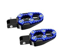 Adjustable Foot pegs 1 Pair Universal Aluminum Alloy Foot Pedals Angle Adjustable Motorcycle Scooter ATV Foot Rests Foot Pegs