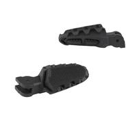 Adjustable Foot Pegs Aluminum Front Passenger Foot Pegs Motorcycle Antiskid Rear Side Footrest Pedals For For HYPERMOTARD 821 For Multistrada MTS 950