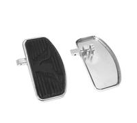 Adjustable Foot pegs Black Motorcycle Adjustable Front Footrest Rider Driver Foot Rest Pegs Floorboards Universal For