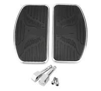 Adjustable Foot Pegs Black Motorcycle Adjustable Rear Passenger Front Footrest Rider Driver Foot Rest Pegs Floorboards Universal