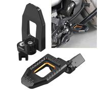 Adjustable Foot Pegs Compatible With Street Bob Models FXBB 107 18-20 And FXBBS 114 21-23 Also Fits Sportster S 2021-2024(Orange)
