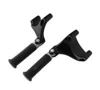 Adjustable Foot Pegs Motorcycle Footrest Black Rest Pedal Passenger Foot Pegs For For Sportster Iron 883 1200 XL 48 72 For Super Low 2004-2013