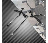 Adjustable Foot Pegs Motorcycle Forward Controls Complete Kit Pegs Levers Linkages Black/Chrome For For Sportster XL883 XL1200 48 72 1991-up