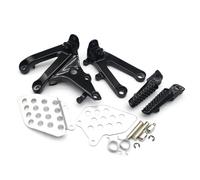 Adjustable Foot pegs Motorcycle Front Rider Footrest Pedals Foot Pegs Bracket Set For CBR600RR CBR600 RR 2003 2004 2005 2006 2007-2017 2018