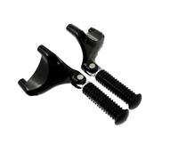 Adjustable Foot Pegs Motorcycle Rear Footpegs Passenger Foot Pedal Rests Mount Bracket Kit For For Sportster XL883 1200 48 72 For Super Low 2000-UP
