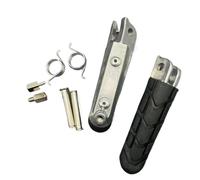 Adjustable Foot Pegs Motorcycle Rider Front Foot Pegs Footrests Footpeg For CB400 CBR600 CBR900 CB1300 CBR1100XX VFR800 VTR250 RC51