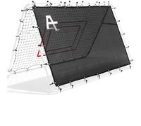 Adjustable Football Rebounder Net - Double-Sided Soccer Training Goal for Kids & Adults, Portable PE Mesh Kickback Target for Shooting/Passing Practice - for Garden & Indoor Use, White 180x120cm