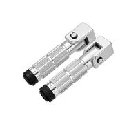 Adjustable Footrest Footpegs 1 Pair Front Rear Footrest Pedal Motorcycle 90° Fixed Folding- Footpegs Modification Accessories M10 Motorcycle Foot Peg