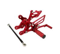 Adjustable Footrest Footpegs Motorcycle Adjustable Foot Pegs Pedals Rest Rearset Footpegs For CBR400RR NC23 93-99 CBR900RR 92-95 CBR919RR 96-99