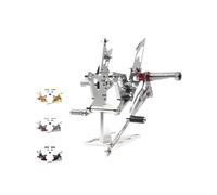 Adjustable Footrests For Ninja ZX-6R ZX636 2005 2006 Foot Pegs Rear Foot Rearset(GRAY)