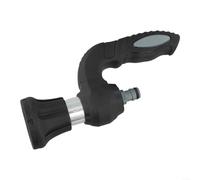 Adjustable For Garden and car wash spray pistol with ergonomic comfortable grip, multiple spray patterns, and ABS, TPR, and aluminum body compatible with standard hoses